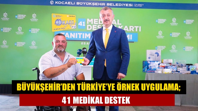 Büyükşehir, yine Türkiye’ye model olacak bir uygulamayı başlattı. Hasta ve