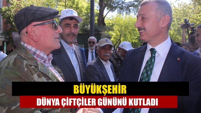 Büyükşehir Belediye Başkanı Tahir Büyükakın, Dünya Çiftçiler Günü nedeniyle İzmit