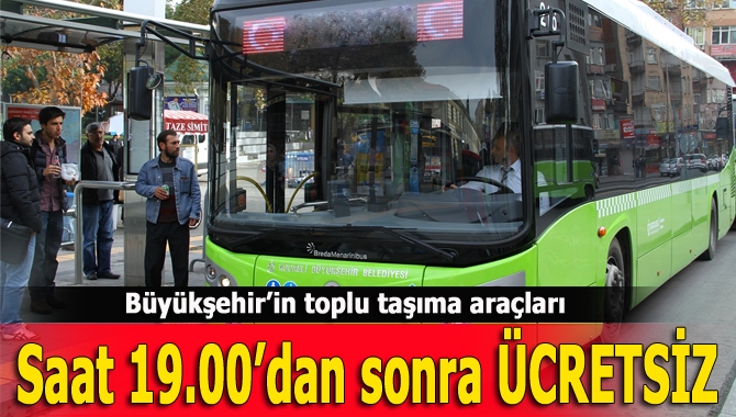 Büyükşehir’e ait toplu taşıma araçları, halkımız meydanlarda demokrasi nöbeti tutmaya