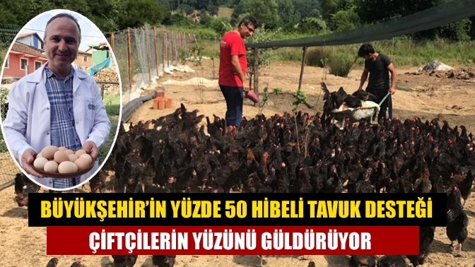 Büyükşehir Belediyesi, çiftçilerin gelir düzeyini ve istihdamı artırmak amacıyla başlattığı