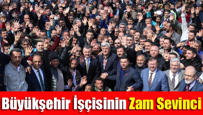 Kocaeli Büyükşehir Belediyesi’nde kadroya geçen 3 bin 15 taşeron işçisinin