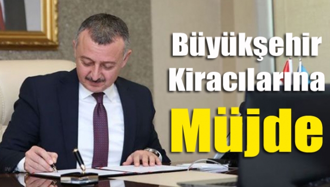 Büyükşehir’e ait işyerlerinde kiracı olan esnaflardan kira alınmaması konusunu Başkan