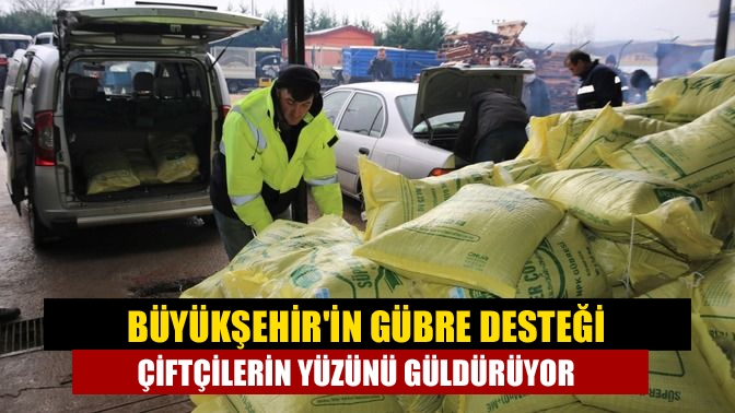 Başkan Büyükakın’ın çiftçilere yönelik açıkladığı destek kapsamında, 1500 ton mikro