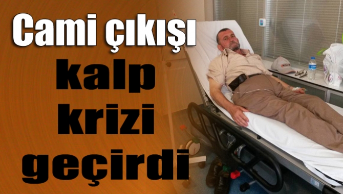 Kandıra eski SEDAŞ Şefi Yaşar Erim, önceki gün cami çıkışında