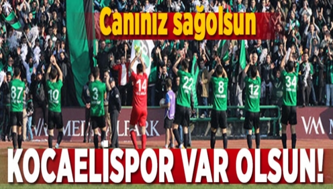 Temsilcimiz Kocaelispor, Play-Off finalinde Altay ile karşılaştı. Mücadele 1-1 sona
