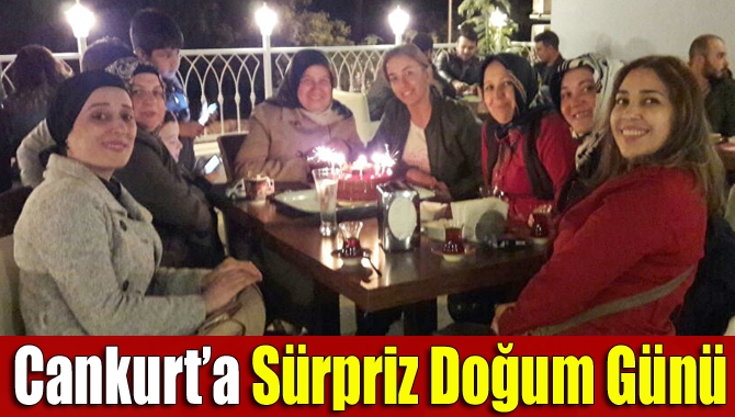 Gazetemizin İmtiyaz Sahibi Ünal Cankurt’un eşi Beyhan Cankurt’a dostlarından sürpriz