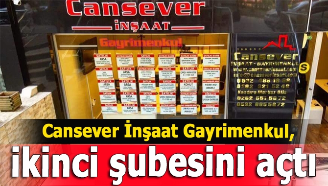 Kandıra’da inşaat sektörünün önde gelen kuruluşlarından Cansever İnşaat Gayrimenkul, bünyesine