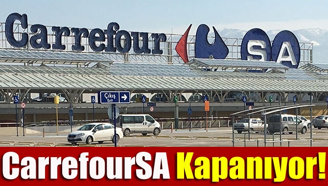İzmit’in ilk büyük hipermarketi CarrefourSA, bu ay sonu itibariyle kepenk
