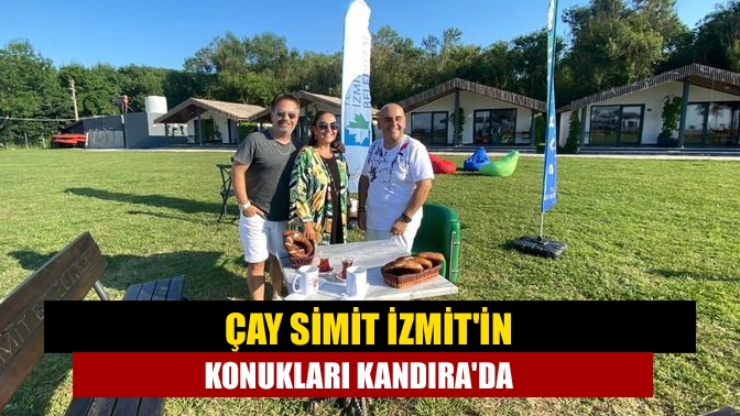 İzmit Belediyesi tarafından şehre yeni bir soluk getiren Çay Simit