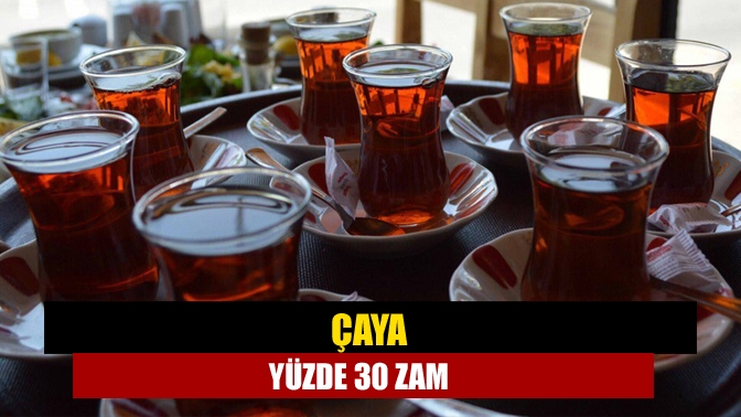 Birçok kaleme gelen zamlardan çay da nasibini aldı. Kahveciler Odası