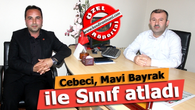 Cebeci Mahalle Muhtarı Gürkan Durmuş, Mavi bayrak aldıktan sonra Cebeci’nin