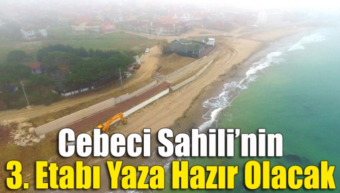 Kocaeli’nin mavi bayraklı sahillerinden biri olan Kandıra Cebeci Sahili’nde üçüncü