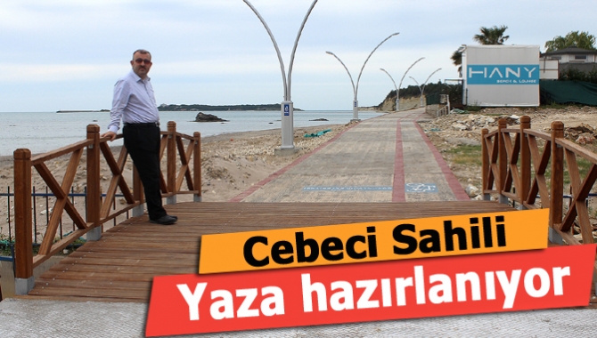Kandıra Cebeci Sahili’nin 3. etabında çalışmalar sürdürülüyor