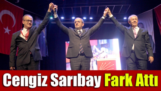 CHP İl Kongresi bugün gerçekleşti. Kongrede; mevcut başkan Cengiz Sarıbay