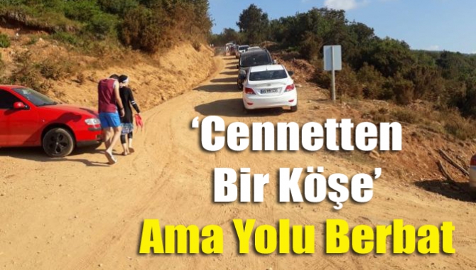 Kandıra'da çok az kişi tarafından bilinen Sardala Koyu son günlerde