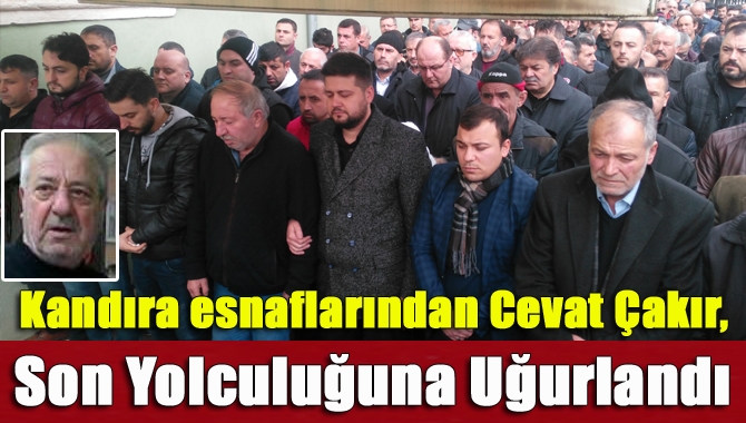 Kandıra’nın tanınmış simalarından Cevat Çakır (63), hayatını kaybetti.