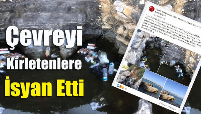 Kandıra Kurtyeri Mahalle Muhtarı Hasan Bahadıroğlu sosyal medya üzerinden çevreyi