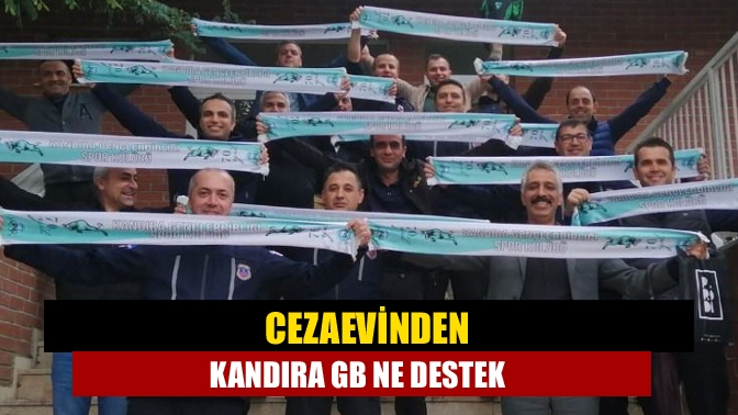 Kandıra cezaevi personeli Kandıra GB atkı kampanyasına katılarak destek oldu
