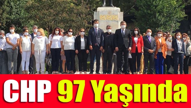 CHP İl Örgütü kuruluşunun 97. yıl dönümünde il örgütü öncülüğünde