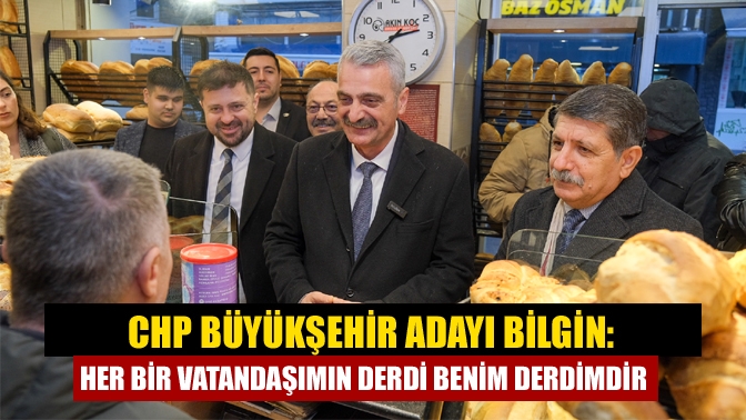 Cumhuriyet Halk Partisi Kocaeli Büyükşehir Belediye Başkan Adayı Atasoy Bilgin,