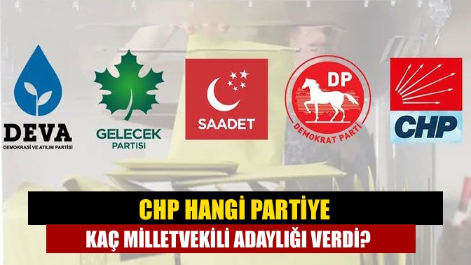 14 Mayıs seçimlerine günler kala dün bütün partiler aday listelerini