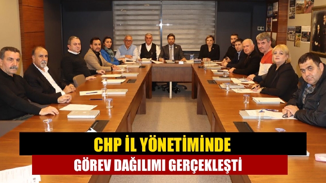 CHP Kocaeli İl Başkanlığı yönetim kurulu haftalık olağan toplantıları için