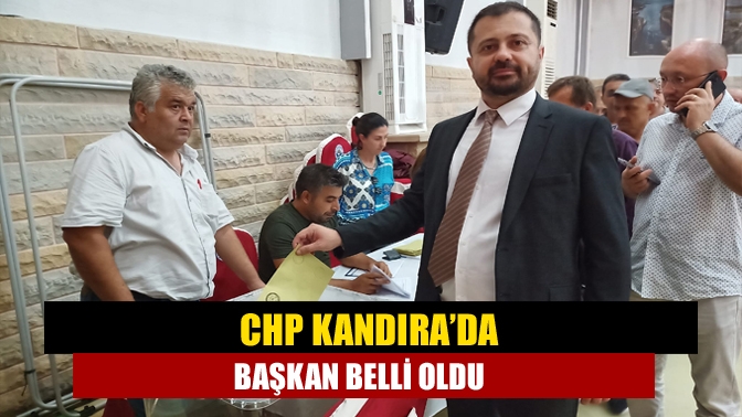 Mevcut Başkan Gülay Eyisabuncular'ın yeniden aday olmadığı Kandıra İlçe Kongresi’nde