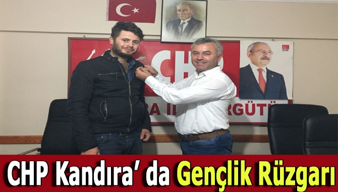 İlçe başkanı Volkan Burgurcu, Gençlik kolları myk üyesi Gökhan Orhan,