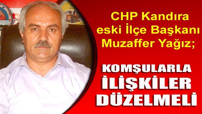 Terörle ilgili geçmiş dönemlerde hatalar yapıldığını söyleyen CHP Kandıra eski