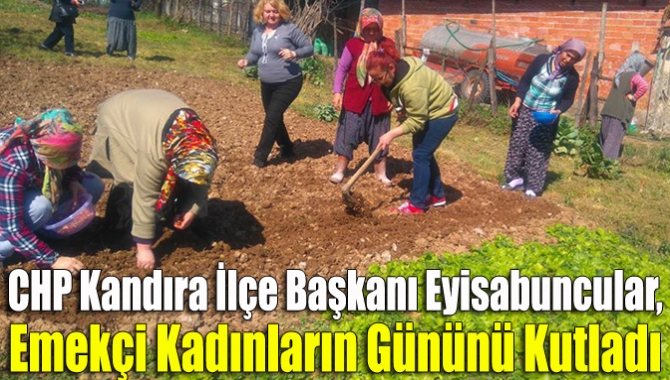 CHP Kandıra İlçe Başkanı Gülay Eyisabuncular Vurmaz, 8 Mart Dünya