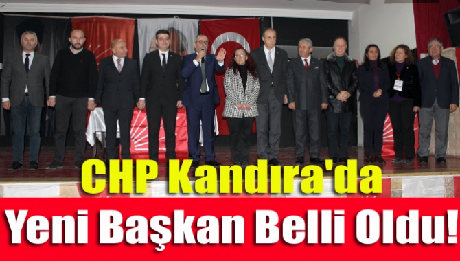 CHP Kandıra İlçe Kongresi tamamlandı. Gülay Eyisabuncular 64 oy alarak