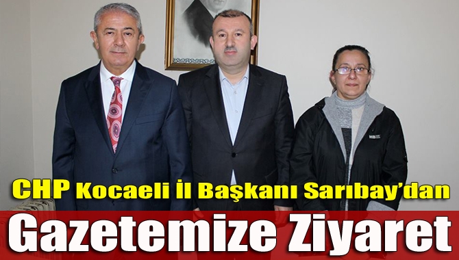 Cumhuriyet Halk Partisi (CHP) Kocaeli İl Başkanı Cengiz Sarıbay ve
