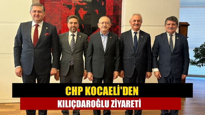 CHP Kocaeli İl Başkanı Bülent Sarı ve milletvekilleri, CHP Genel