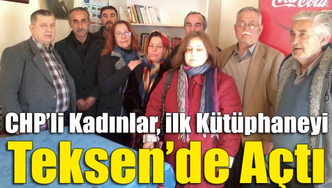 Kandıra’nın her mahallesine bir kütüphane projesi için harekete geçen CHP
