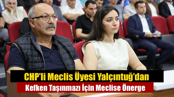 CHP’li Meclis Üyesi Zeliha Yalçıntuğ, Kandıra Belediyesi’ne ait Kefken Mahallesi’ndeki