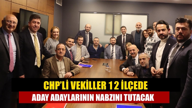 Genel merkezin görevlendirdiği CHP Bilecik Milletvekili Yaşar Tüzün ile CHP