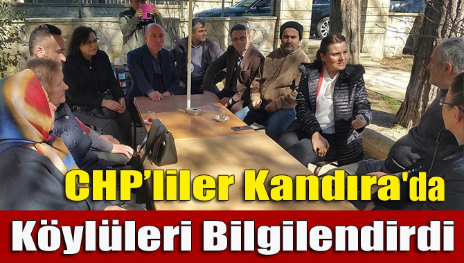 CHP’liler halk oylaması için çalışmalarına tüm hızıyla devam ediyor. CHP