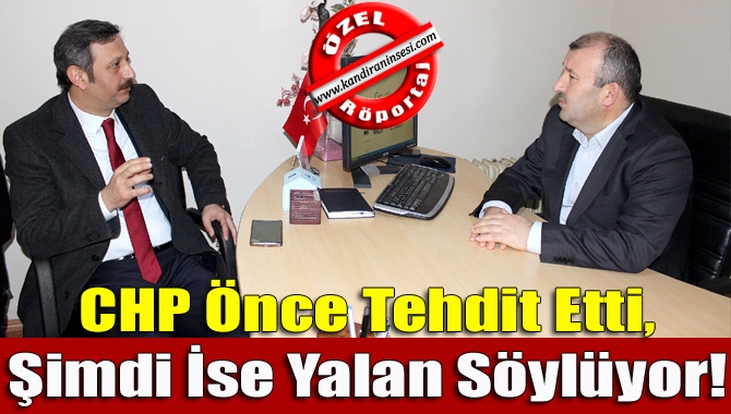 AK Parti Kocaeli Milletvekili Mehmet Akif Yılmaz, CHP’nin referandum süreci