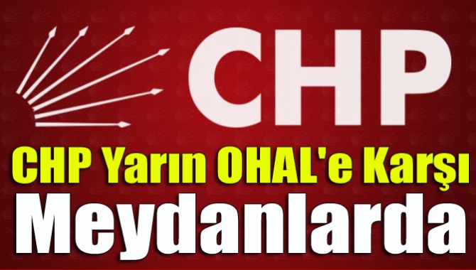 CHP Kocaeli, yarın saat 12.00'de İzmit Sabri Yalım Parkı'nda 81