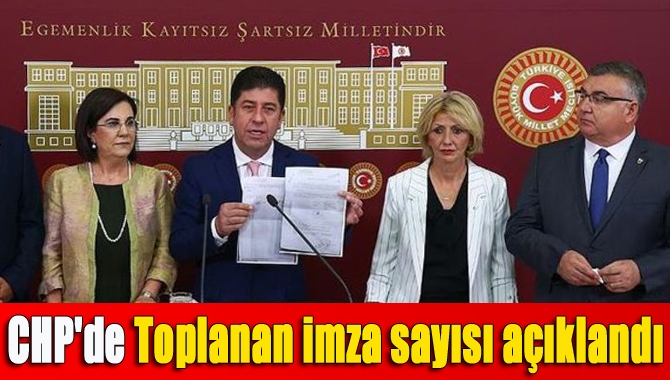 Bilecik Milletvekili Tüzün, CHP'de olağanüstü kurultay için 618 delegenin noter