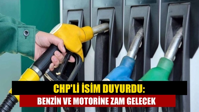 CHP PM üyesi Demir, bu gece yarısı motorine 1 lira