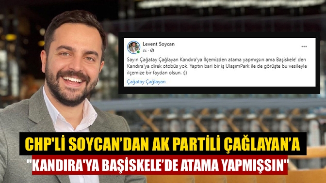 CHP Başiskele İlçe Gençlik Kolları Levent Soycan, Başiskele’de yaşayan İsmail