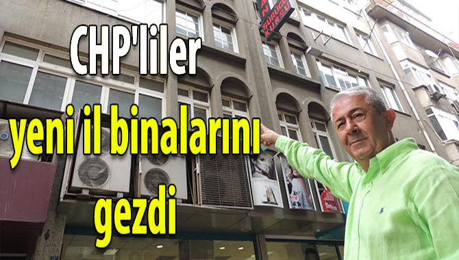 CHP İl Başkanı Cengiz Sarıbay, CHP il binasının tapusunu yarın