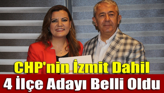 CHP’nin Kocaeli’de şu ana kadar 5 ilçe belediye başkan adayı