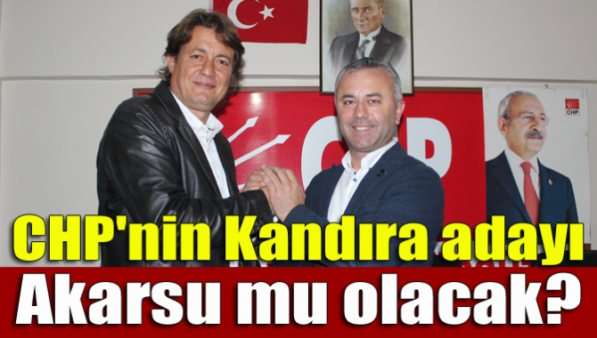CHP’den Kandıra Belediye Başkanlığı’na aday adayı olan Çetin Akarsu, İlçe
