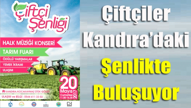 Kocaeli Büyükşehir Belediyesi, “Dünya Çiftçiler Günü” kapsamında Kandıra’da Çiftçi Şenliği