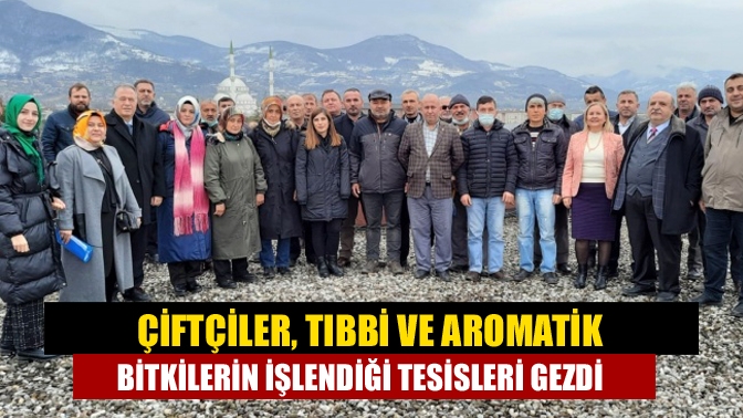 Büyükşehir Belediyesince yürütülen Tıbbi ve Aromatik Bitki Yetiştiriciliği Projesi (TABİP)