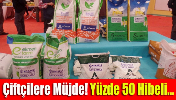 Büyükşehir Belediyesi çiftçilere yönelik yem bitkisi tohumlarının yüzde
50 hibe ile