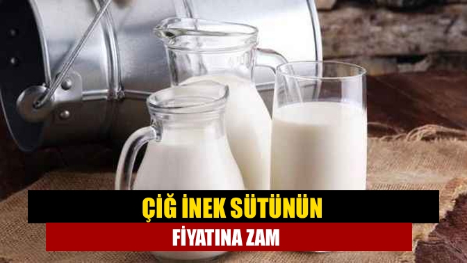 Üreticinin litresini 8 lira 50 kuruşa sattığı çiğ inek sütünün