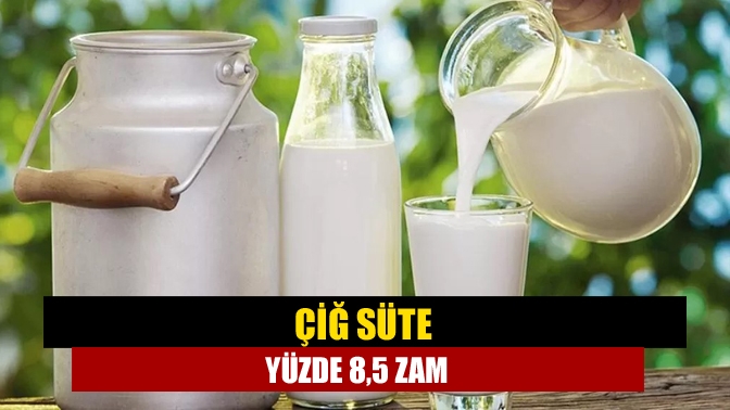 Ulusal Süt Konseyi, çiğ süt fiyatının 13,5 liradan, 14,65 liraya